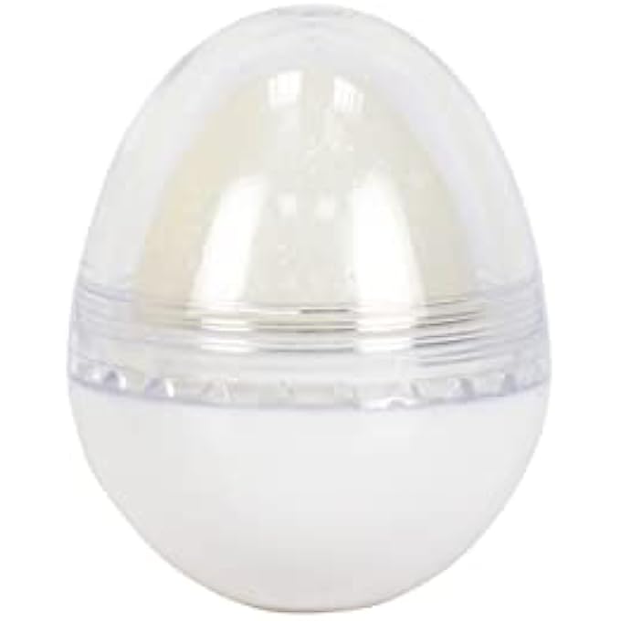 LUKKY GLITTER LIP BALM EGG-SHAPED SHIMMER LIP CARE WITH VANILA FLAVOR, MOISTURIZING SMOOTH FINISH, SPARKLING SHINE MAKEUP FOR KIDS, FUN GIFT IDEA FOR GIRLS- 10G (SHIMMERING PEARL) - Image 3